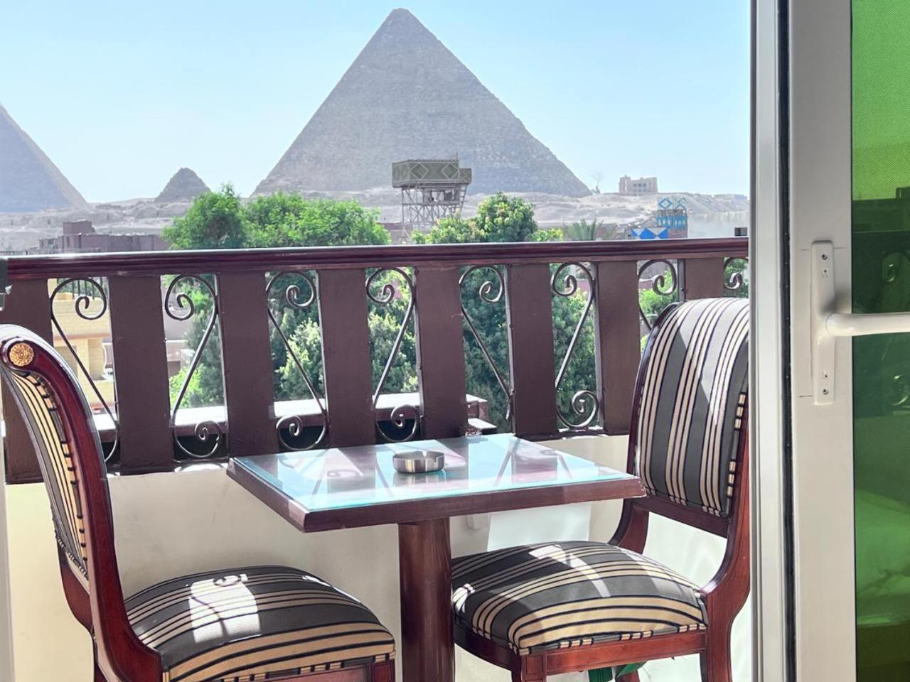 El Aida Pyramids View Hotel Kafrat al Jabal Exterior foto